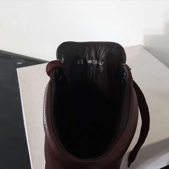 Mens Jimmy Choo Burgundy Tennis Shoes - Picture 8 of 8